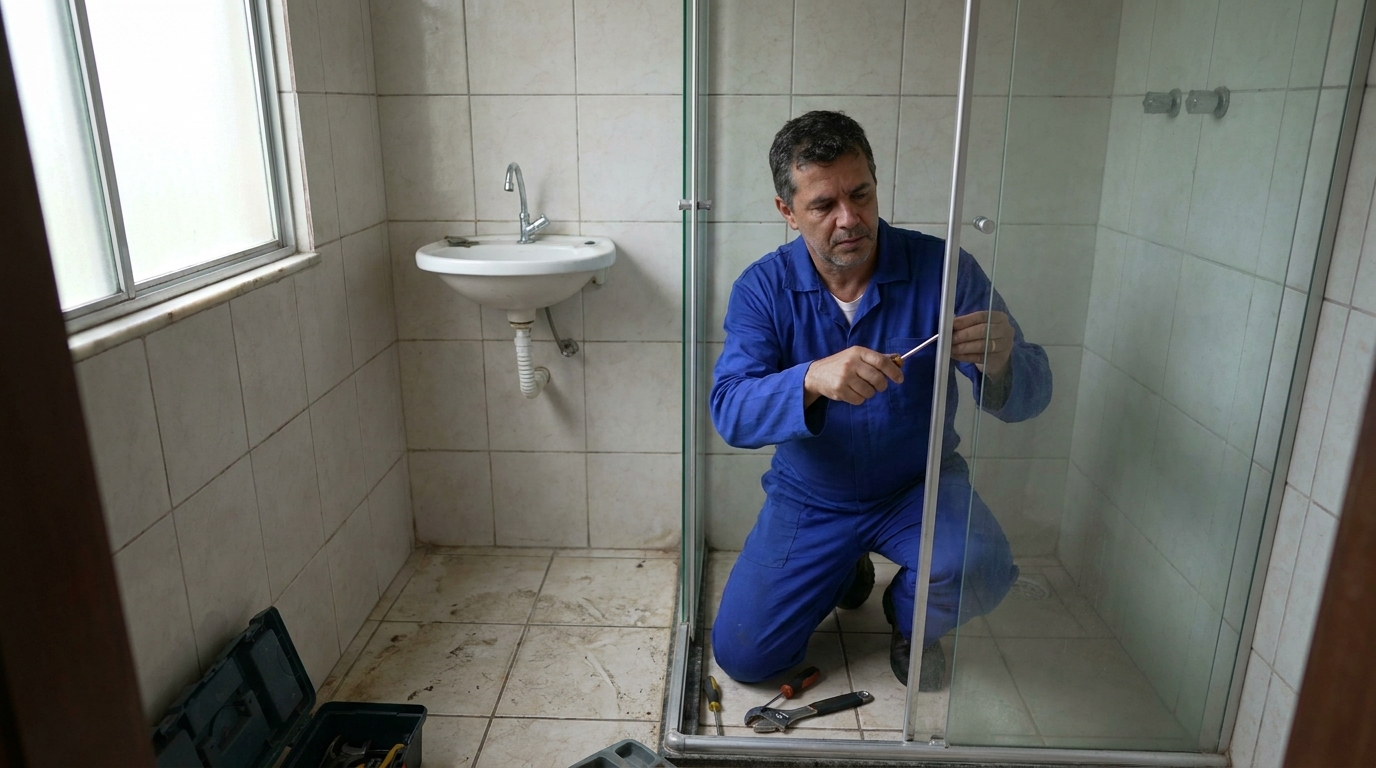 Troca de Roldanas e Trilhos em Santo Agostinho, Manaus‑AM